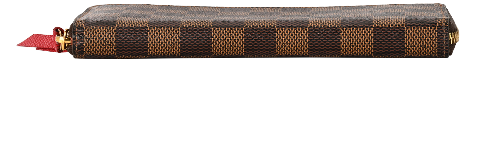 Louis Vuitton Clemence Wallet, &pound;320, Accessories, Brown, Canvas, Top view